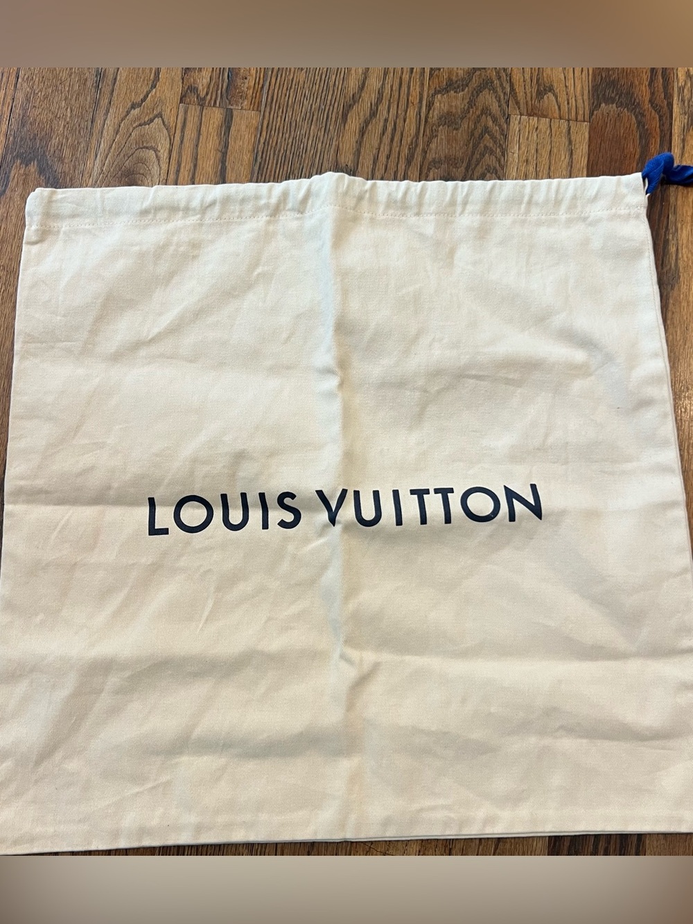 Louis Vuitton 100% Authentic Drawstring Dust Bag purse handbag 17x17 dustbag